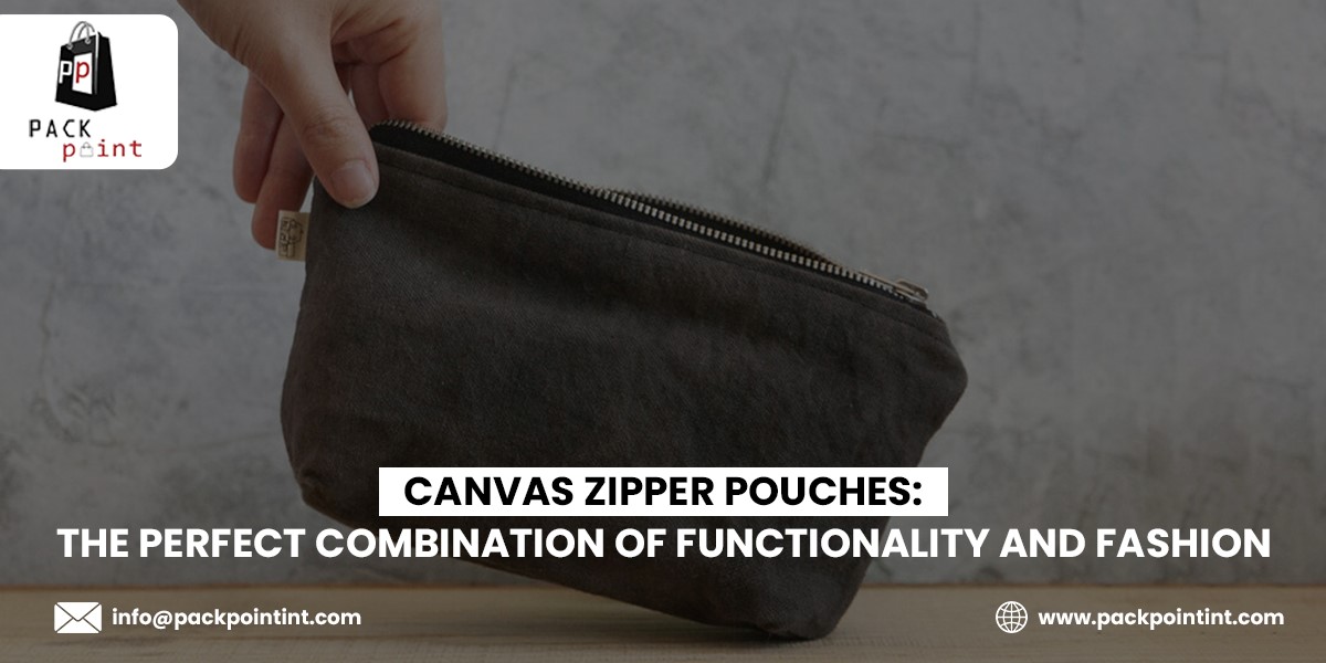 Canvas Zipper Pouches