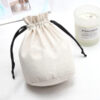 Organic Cotton Candle Bags