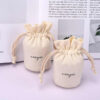Organic Cotton Candle Bags