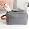 Durable Canvas Travel Toiletry Bag