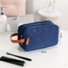 Durable Canvas Travel Toiletry Bag