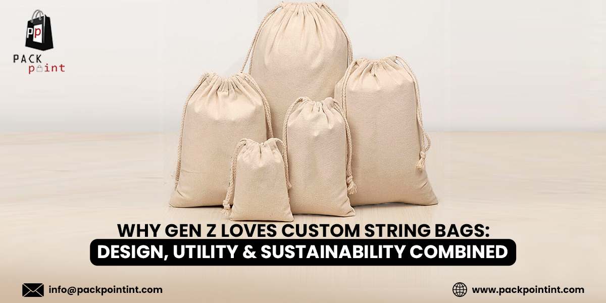 Why Gen Z Loves Custom String Bags: Design, Utility & Sustainability Combined