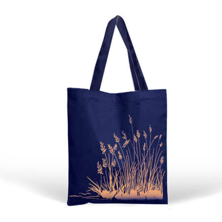 Wheat Pattern Navy Blue