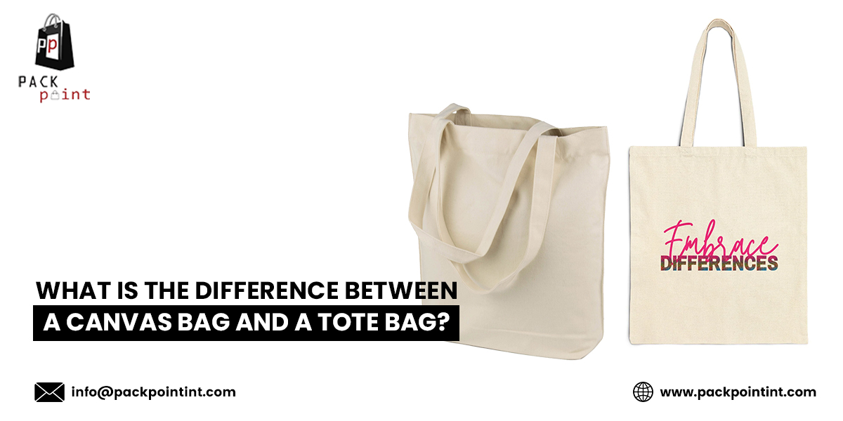 Difference Between a Canvas Bag and A Tote Bag