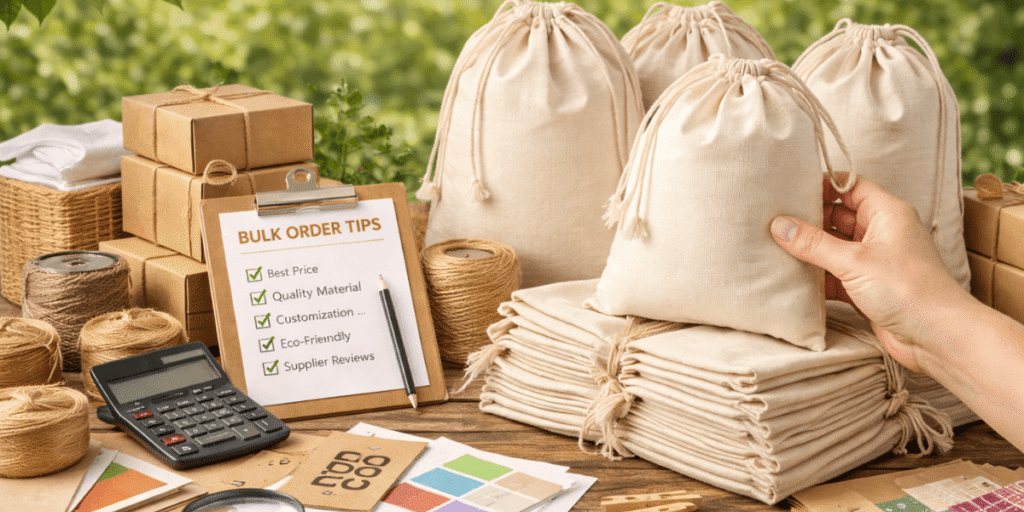 Tips When Grabbing Muslin Bags in Bulk