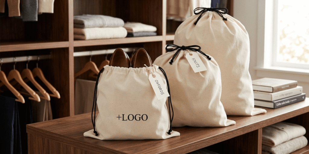 Cotton Fabric Dust Bags