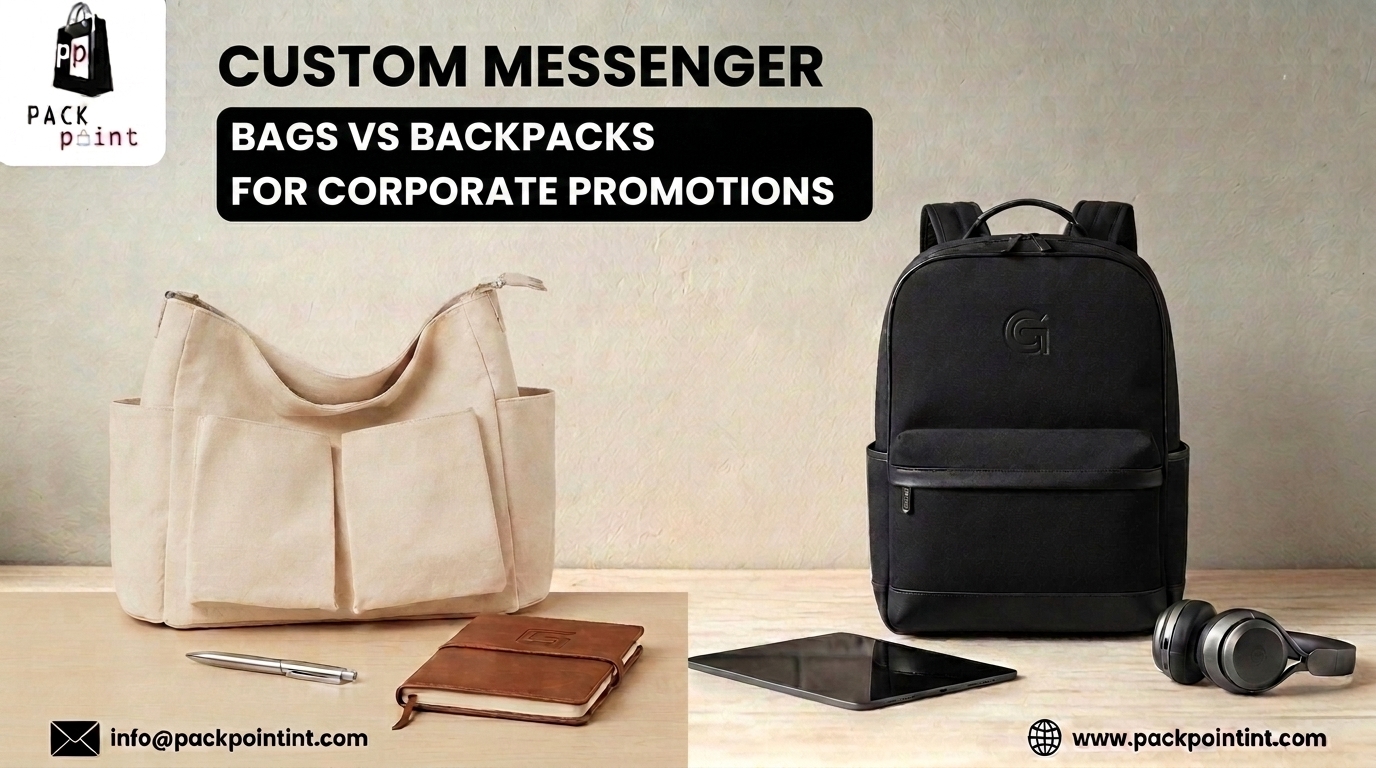 Custom Messenger Bags vs Backpacks for Corporate Promotions